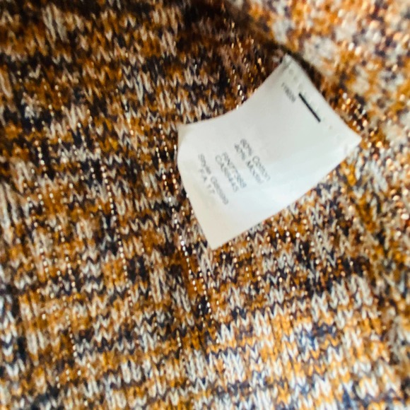 Madewell Pecan Marled Mockneck Sweater Tank Brown Warm Tones Size XL 16/18 - Picture 12 of 13